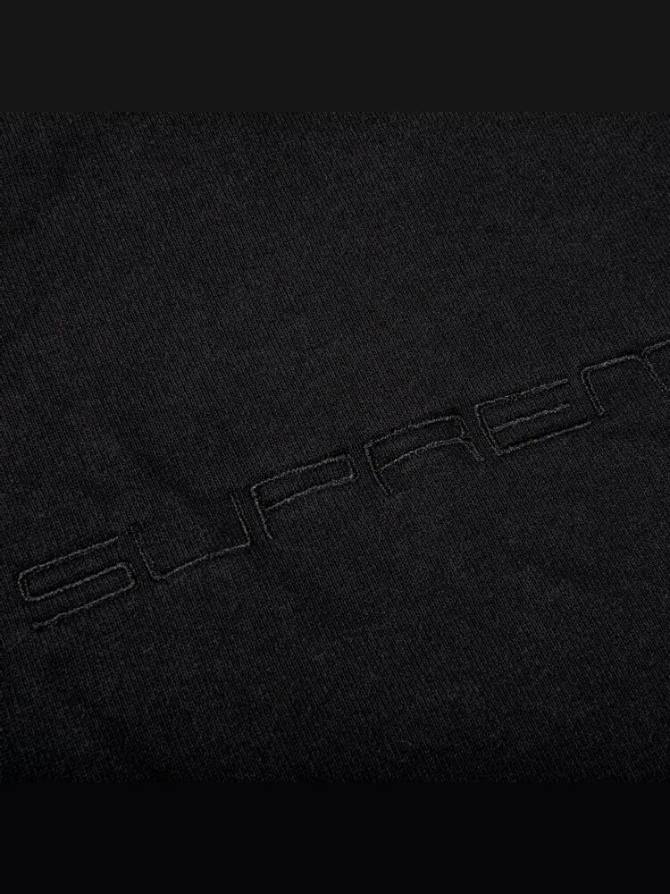 Толстовка Supreme Stretch Crewneck 'Black' — изображение 3 из 3, черный