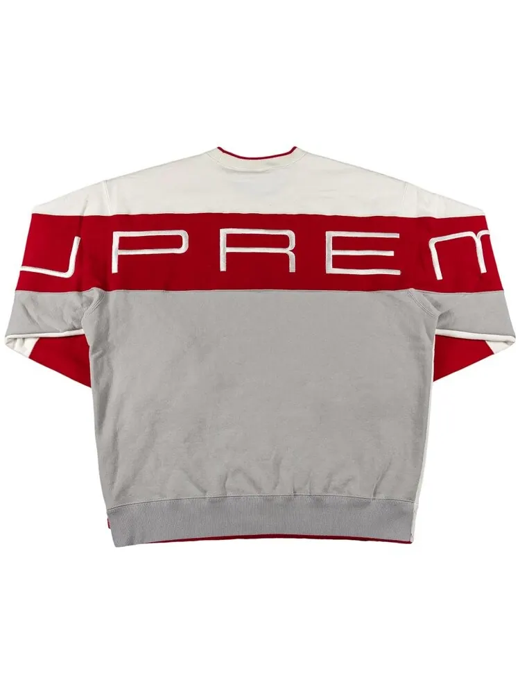 Толстовка Supreme Stretch Crewneck 'White' — изображение 2 из 3, белый