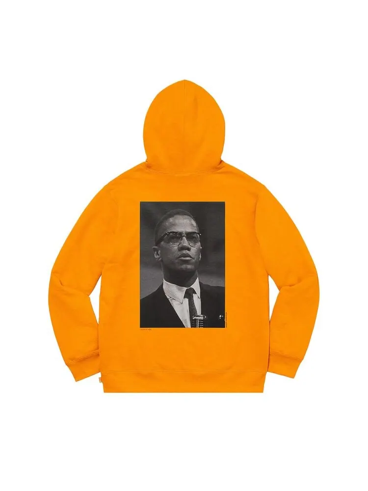 Толстовка Supreme Malcolm X Hooded Sweatshirt Gold — изображение 2 из 2, золото