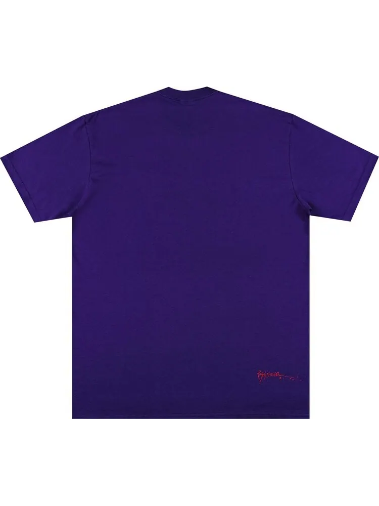 Футболка Supreme Ralph Steadman Box Logo Tee 'Purple' — изображение 2 из 3, фиолетовый