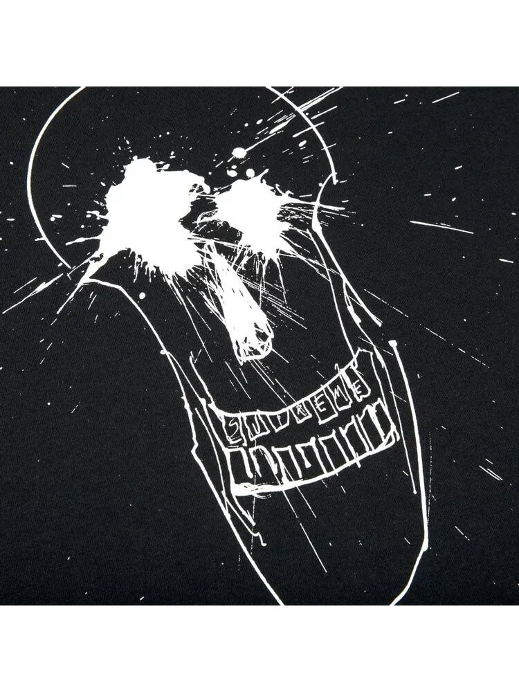 Футболка Supreme Ralph Steadman Skull Tee 'Black' — изображение 3 из 3, черный