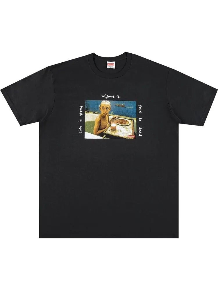 Футболка Supreme Gummo Bathtub Tee 'Black' — изображение 1 из 3, черный