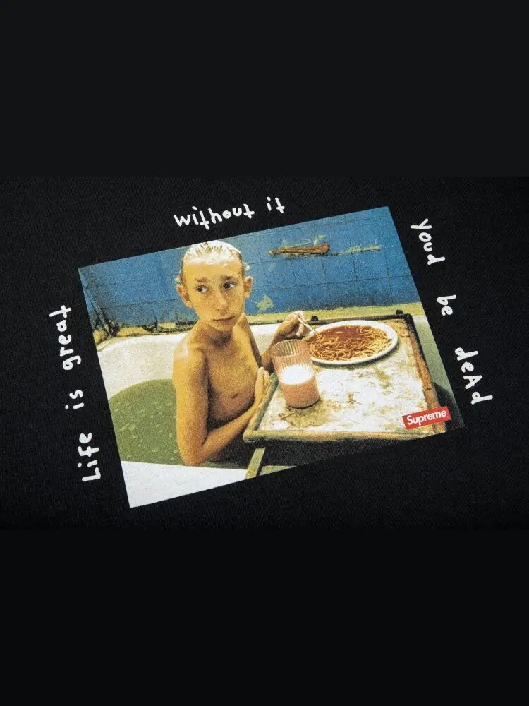 Футболка Supreme Gummo Bathtub Tee 'Black' — изображение 3 из 3, черный