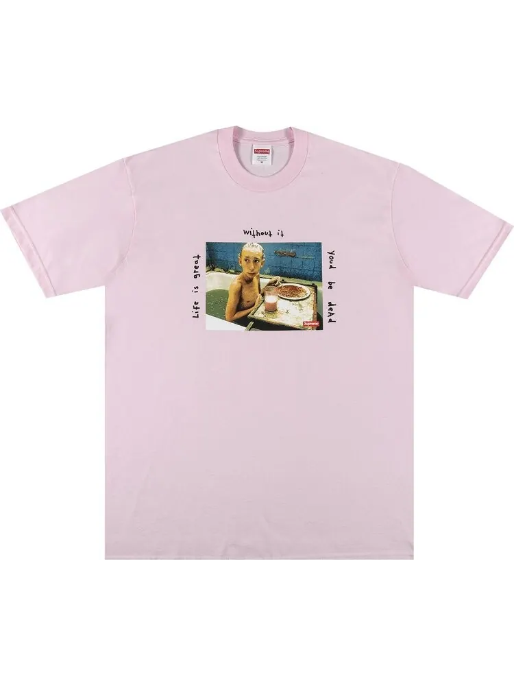 Футболка Supreme Gummo Bathtub Tee 'Light Pink' — изображение 1 из 3, розовый