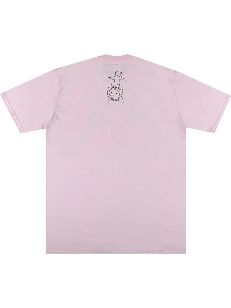Футболка Supreme Gummo Bathtub Tee 'Light Pink' — изображение 2 из 3, розовый