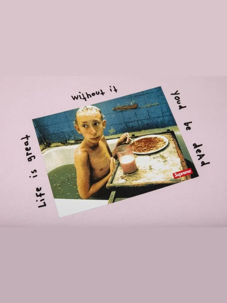 Футболка Supreme Gummo Bathtub Tee 'Light Pink' — изображение 3 из 3, розовый