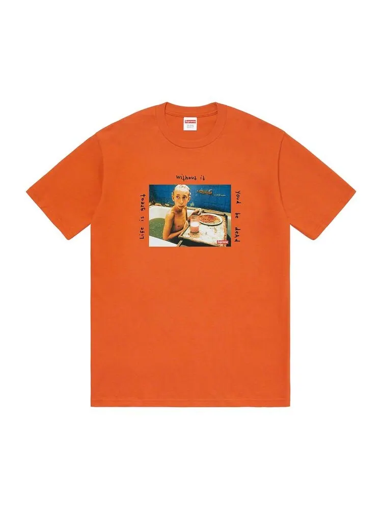 Футболка Supreme Gummo Bathtub Tee Rust — изображение 1 из 2, красный