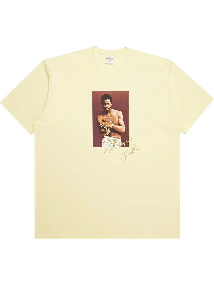 Футболка Supreme Al Green Tee 'Pale Yellow' — изображение 1 из 3, желтый