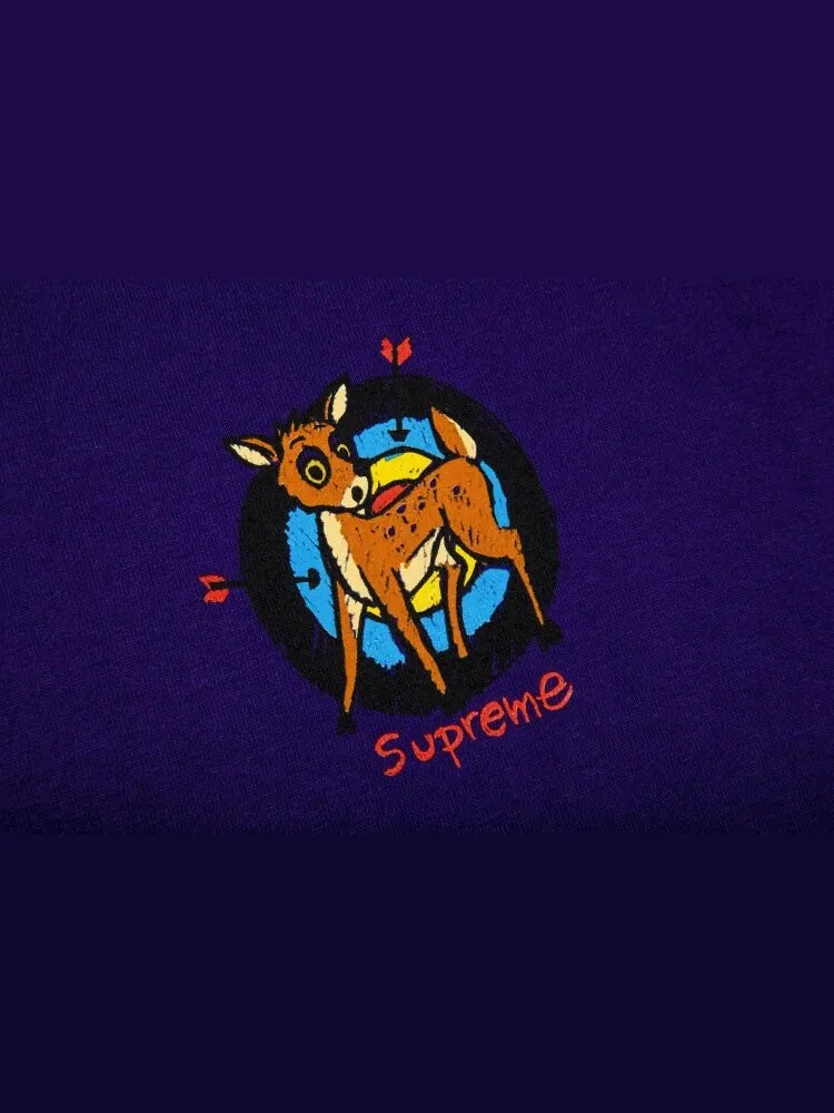 Футболка Supreme Deer Tee 'Purple' — изображение 3 из 3, фиолетовый