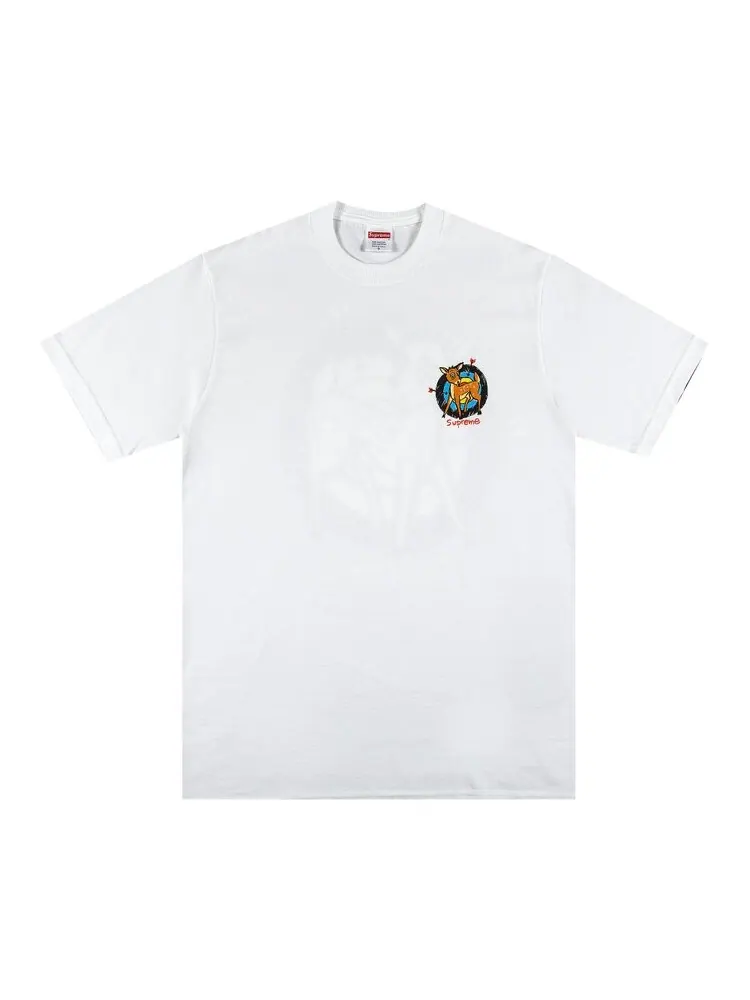 Футболка Supreme Deer Tee 'White' — изображение 1 из 3, белый