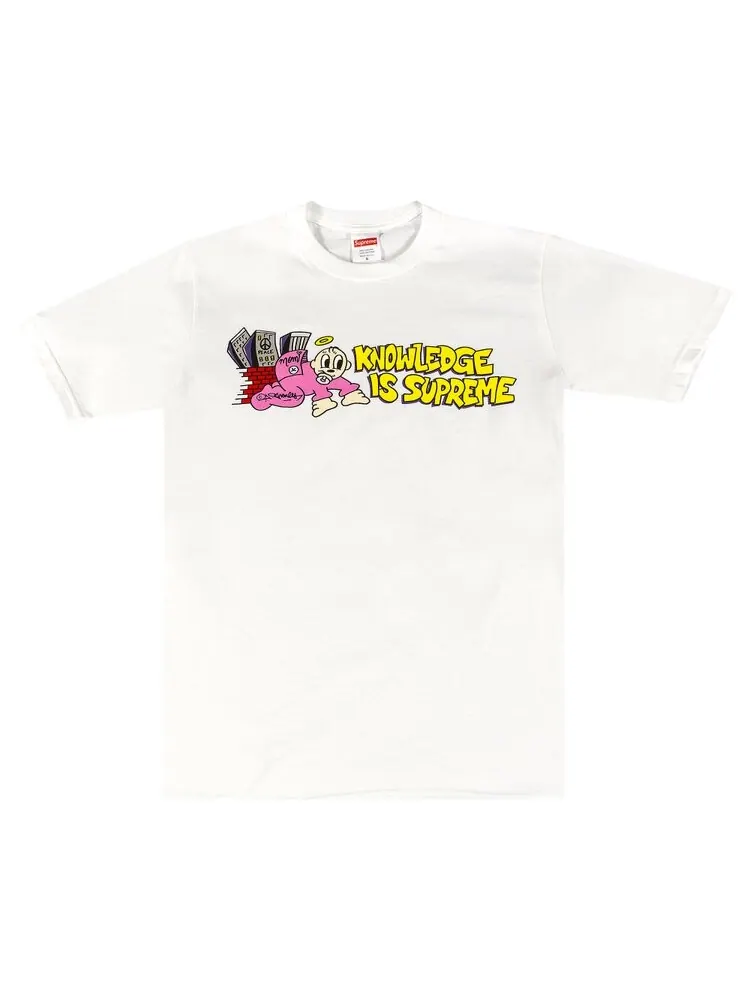 Футболка Supreme Knowledge Tee 'White' — изображение 1 из 2, белый