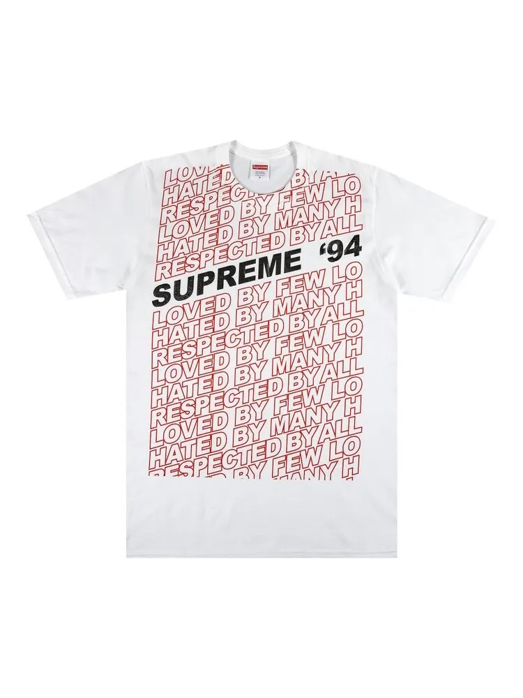 Футболка Supreme Respected Tee 'White' — изображение 1 из 2, белый