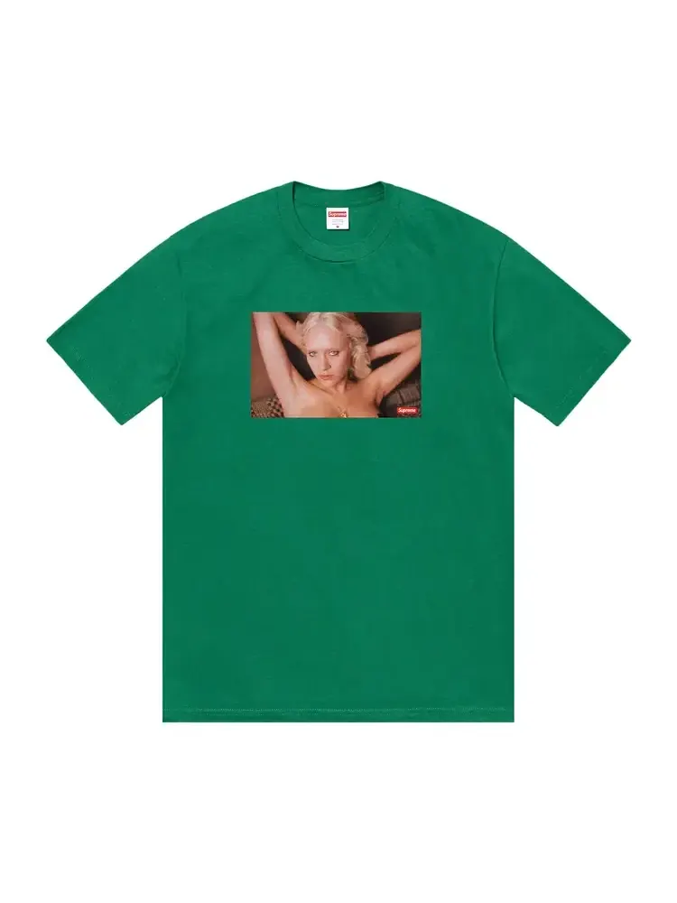 Футболка Supreme Gummo Dot Tee 'Light Pine' — изображение 1 из 1, зеленый