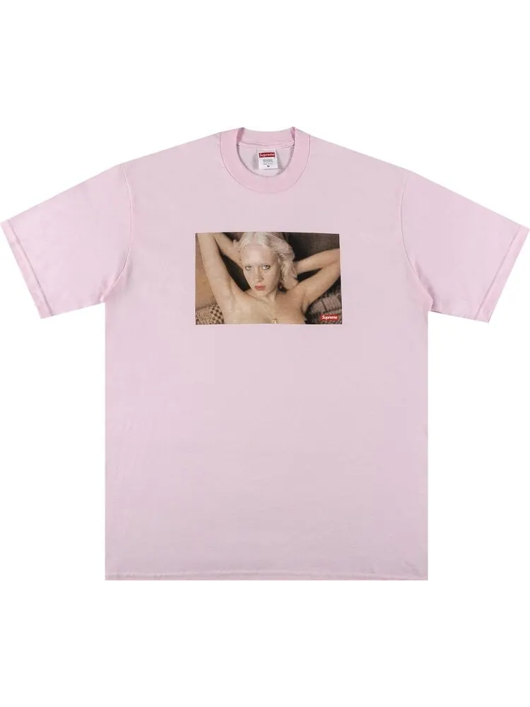 Футболка Supreme Gummo Dot Tee 'Light Pink' — изображение 1 из 2, розовый