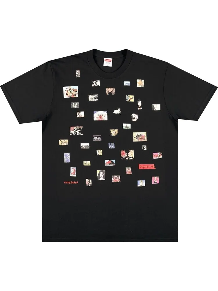 Футболка Supreme Pretty f*cked Tee 'Black' — изображение 1 из 2, черный