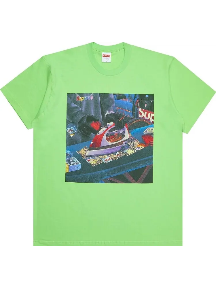 Футболка Supreme Gas Tee 'Lime' — изображение 1 из 3, зеленый