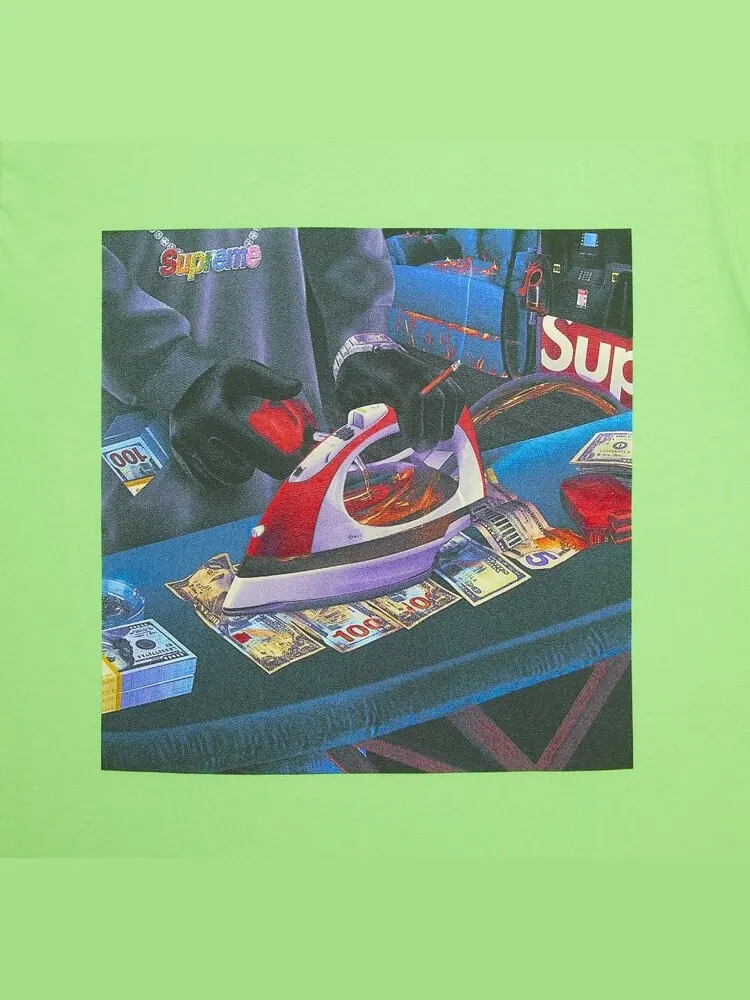 Футболка Supreme Gas Tee 'Lime' — изображение 3 из 3, зеленый