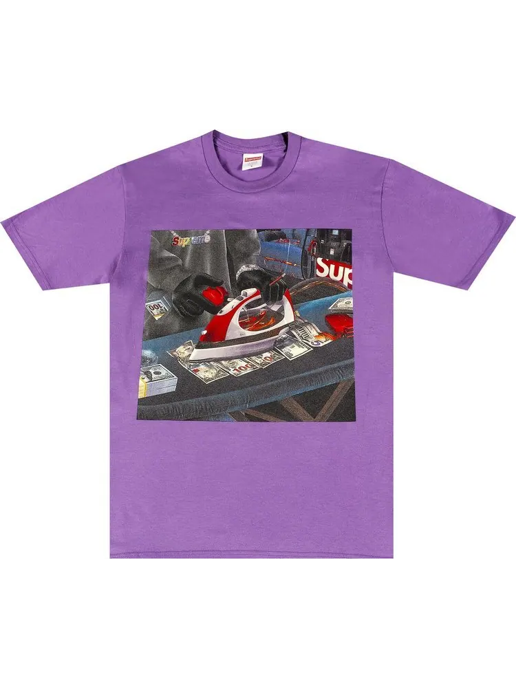 Футболка Supreme Gas Tee 'Purple' — изображение 1 из 3, фиолетовый