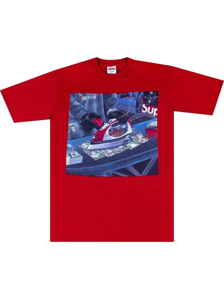 Футболка Supreme Gas Tee 'Red' — изображение 1 из 3, красный