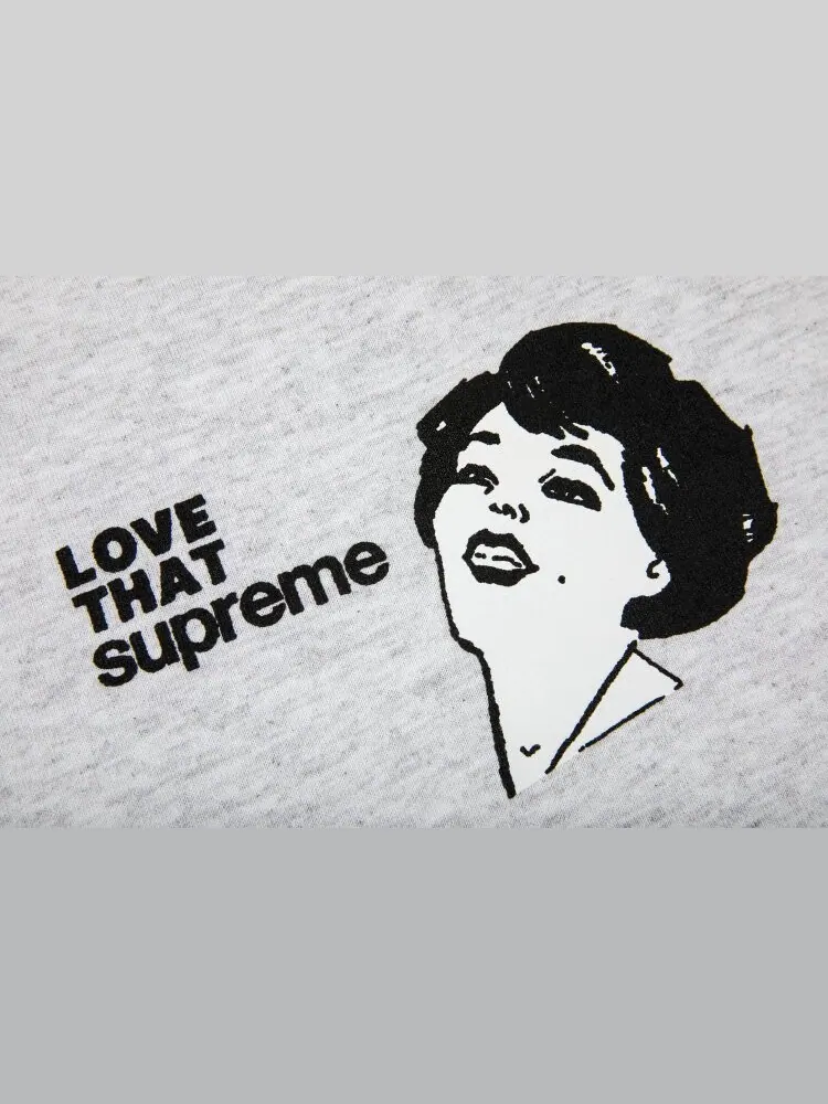 Футболка Supreme Love That Tee 'Ash Grey' — изображение 2 из 2, серый