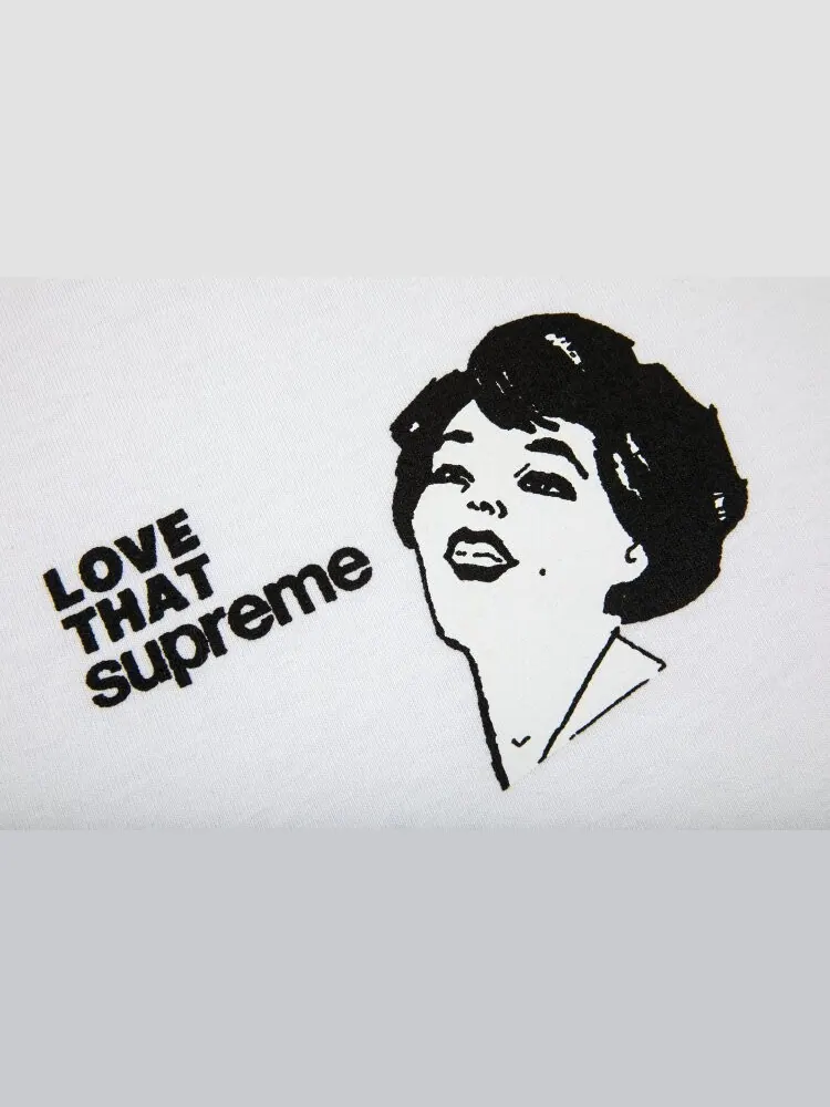 Футболка Supreme Love That Tee 'White' — изображение 2 из 2, белый