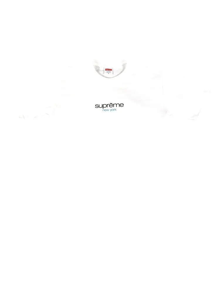Футболка Supreme Classic Logo Tee 'White' — изображение 1 из 2, белый