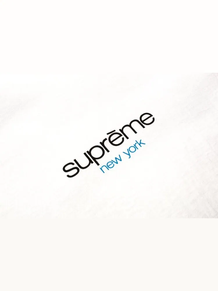 Футболка Supreme Classic Logo Tee 'White' — изображение 2 из 2, белый