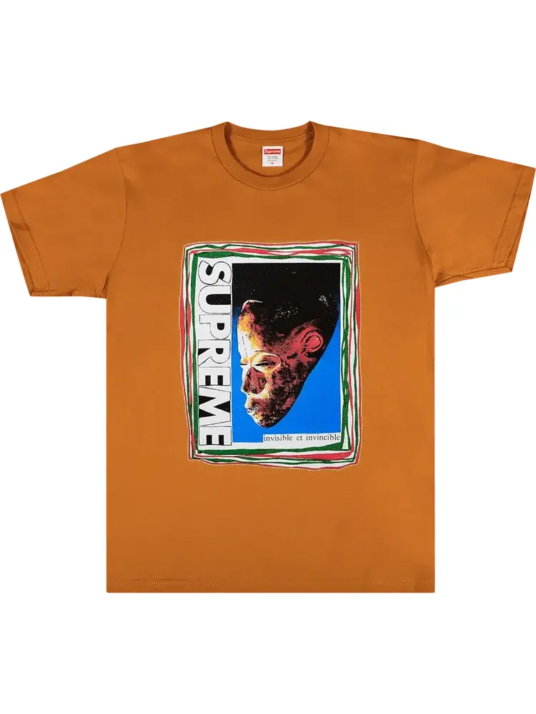 Футболка Supreme Mask Tee 'Burnt Orange' — изображение 1 из 1, оранжевый