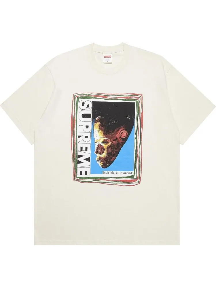 Футболка Supreme Mask Tee 'Natural' — изображение 1 из 3, бежевый