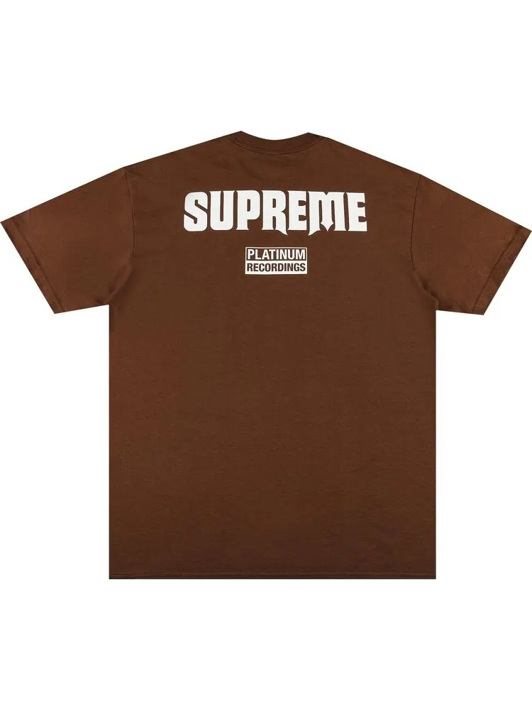 Футболка Supreme Still Talking Tee 'Brown' — изображение 2 из 3, коричневый