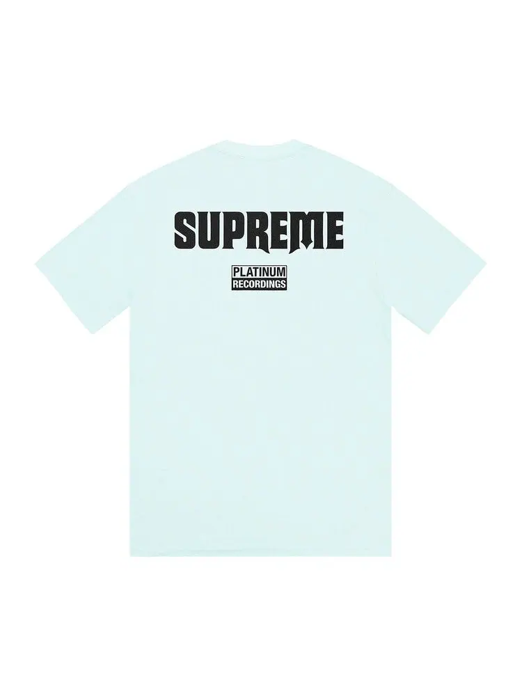 Футболка Supreme Still Talking Tee 'Pale Blue' — изображение 2 из 2, синий