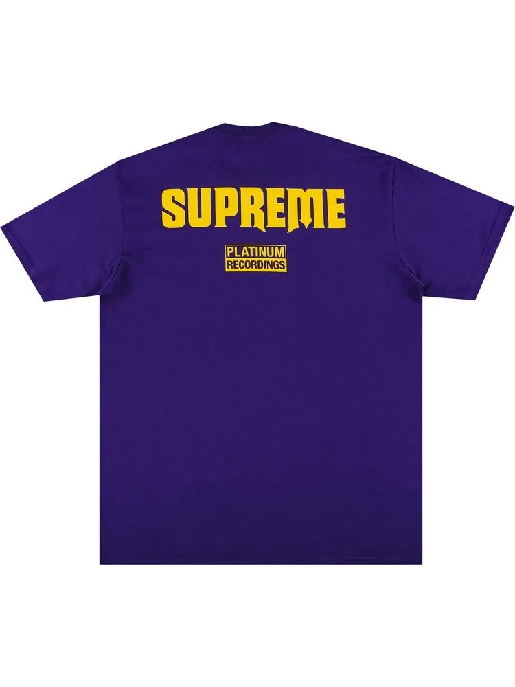 Футболка Supreme Still Talking Tee 'Purple' — изображение 2 из 3, фиолетовый