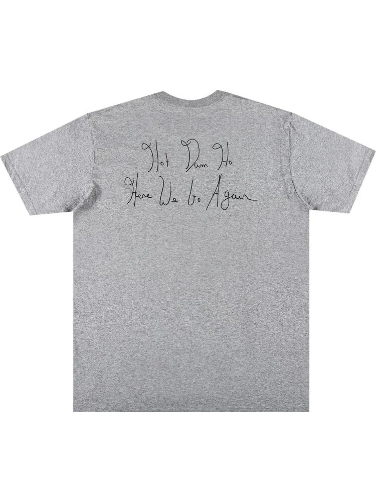 Футболка Supreme Lil Kim Tee 'Heather Grey' — изображение 2 из 3, серый