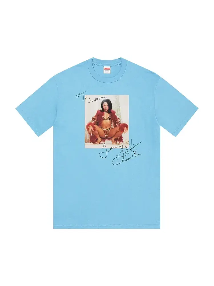 Футболка Supreme Lil Kim Tee — изображение 1 из 2, синий
