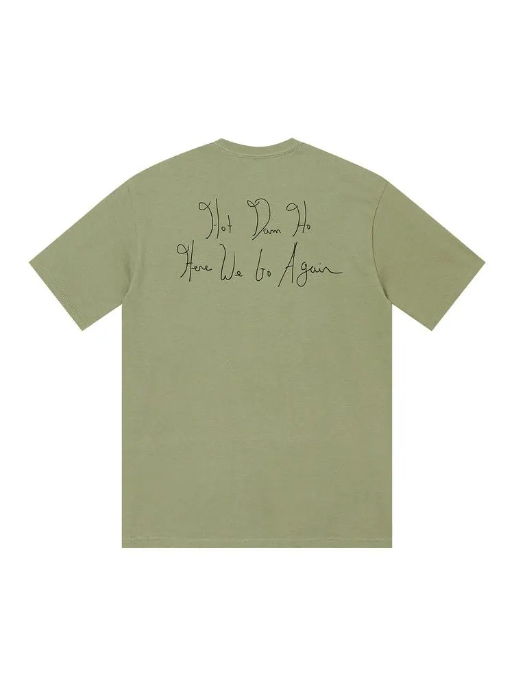 Футболка Supreme Lil Kim Tee — изображение 2 из 2, светлый оливковый