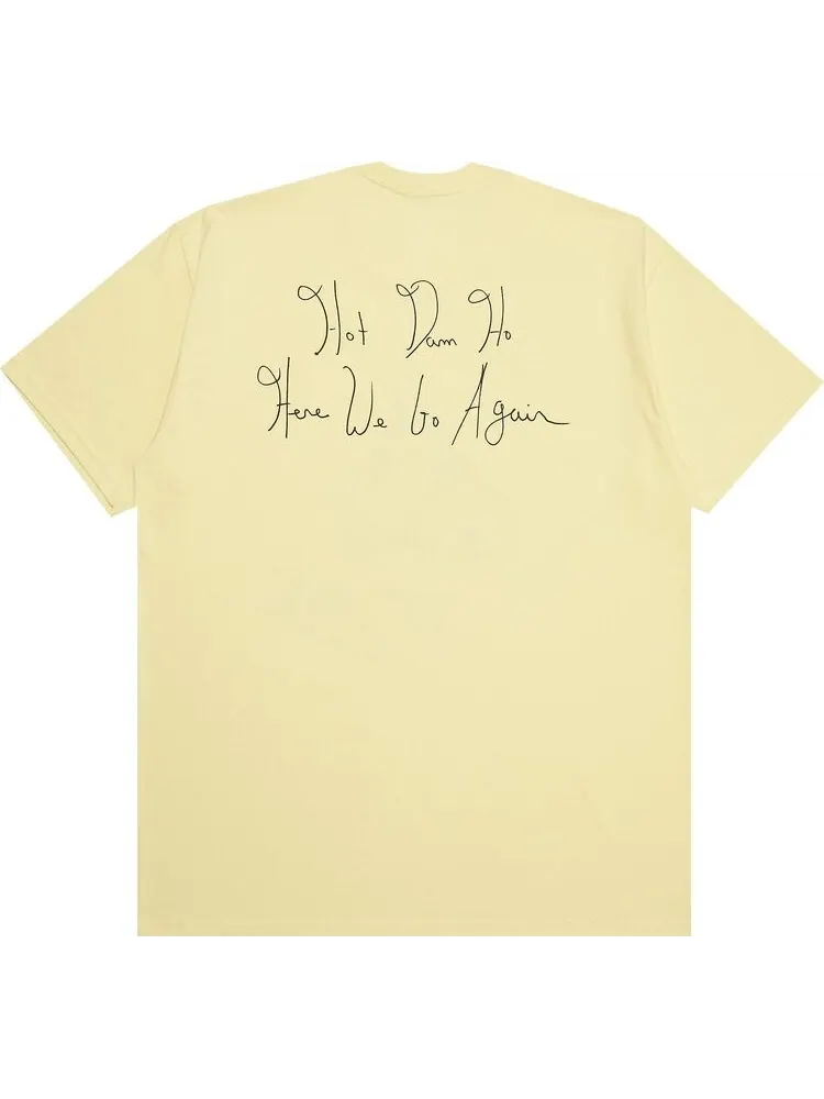 Футболка Supreme Lil Kim Tee 'Pale Yellow' — изображение 2 из 3, желтый