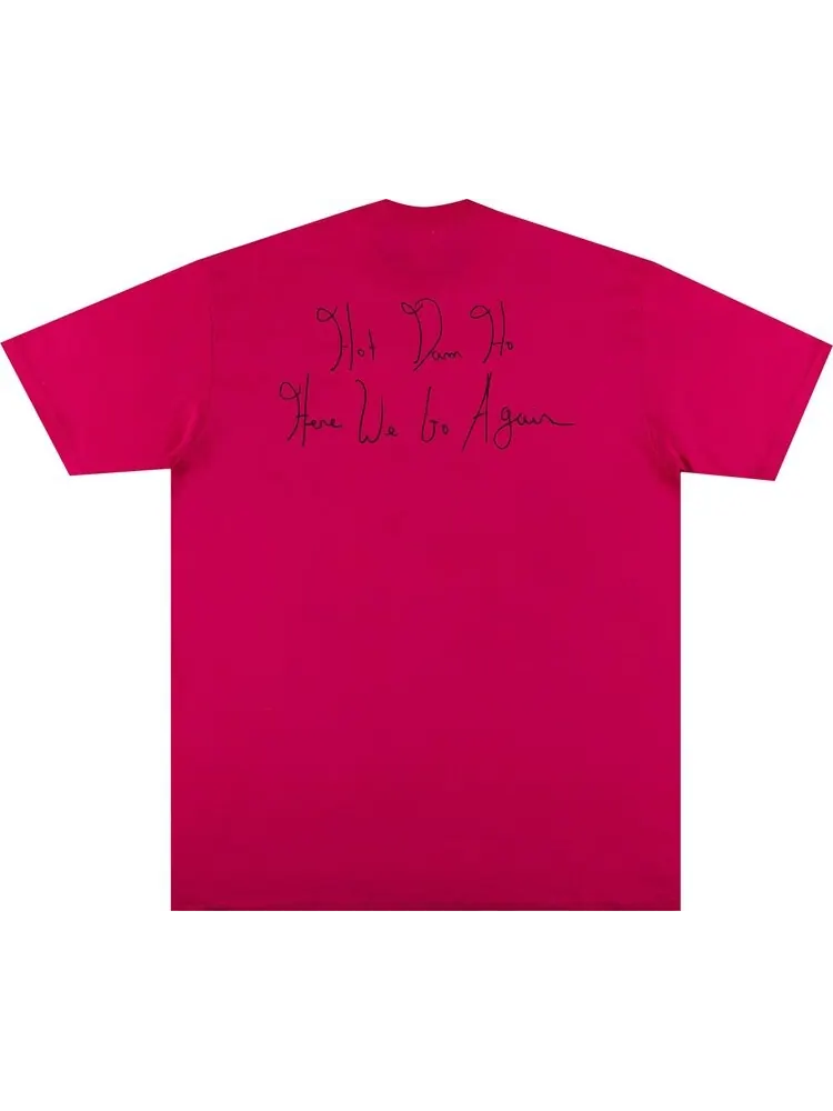 Футболка Supreme Lil Kim Tee 'Pink' — изображение 2 из 3, розовый
