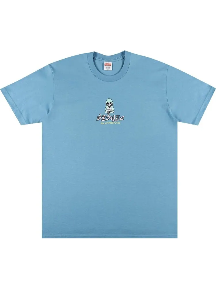 Футболка Supreme Alien Tee 'Light Slate' — изображение 1 из 2, синий