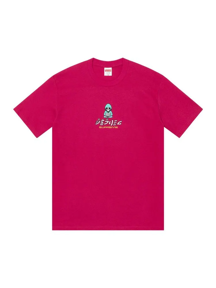 Футболка Supreme Alien Tee — изображение 1 из 1, маджента