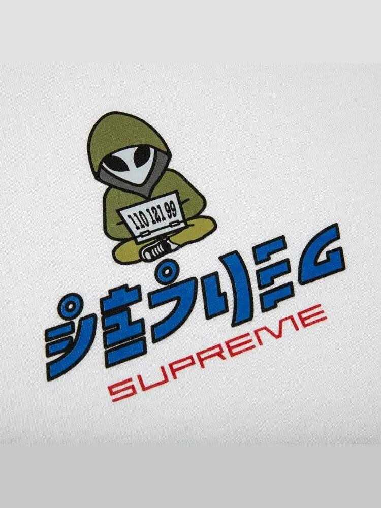 Футболка Supreme Alien Tee 'White' — изображение 2 из 2, белый