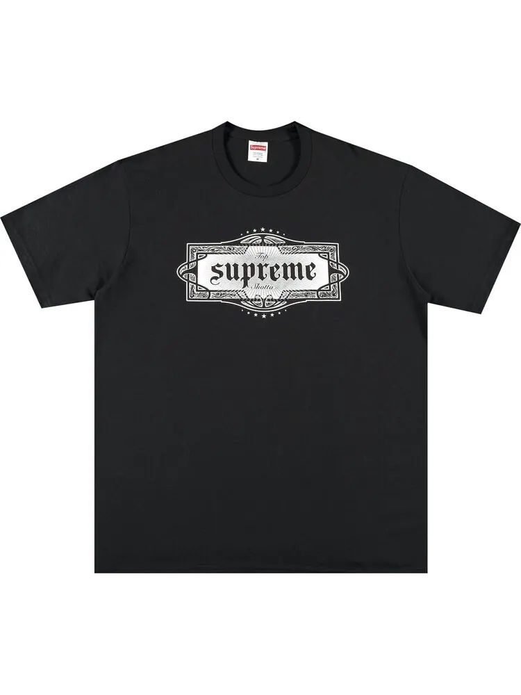 Футболка Supreme Top Shotta Tee 'Black' — изображение 1 из 2, черный