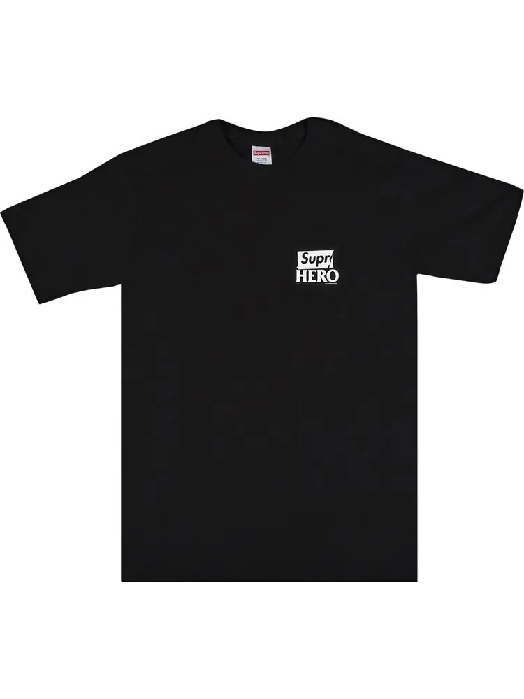Футболка Supreme x ANTIHERO Dog Tee 'Black' — изображение 1 из 2, черный