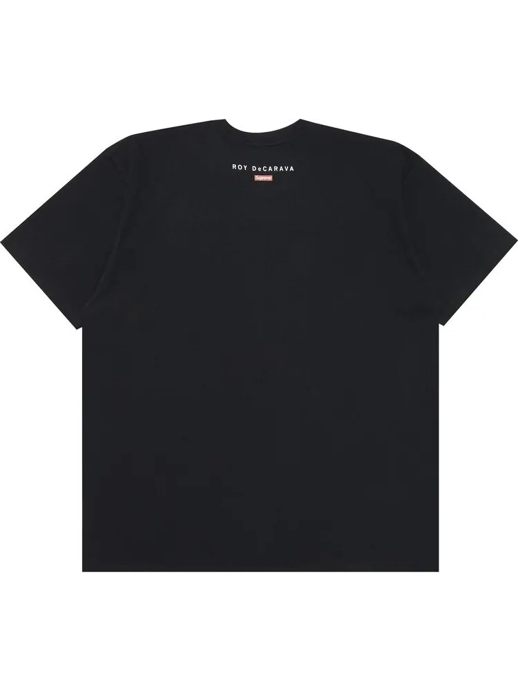 Футболка Supreme Malcolm X Tee 'Black' — изображение 2 из 3, черный