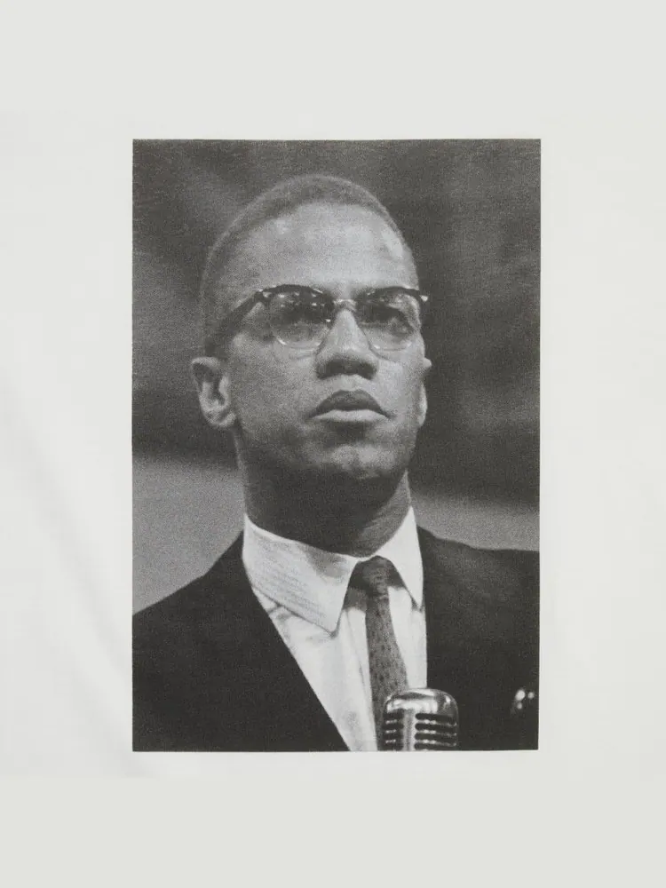 Футболка Supreme Malcolm X Tee 'White' — изображение 3 из 3, белый