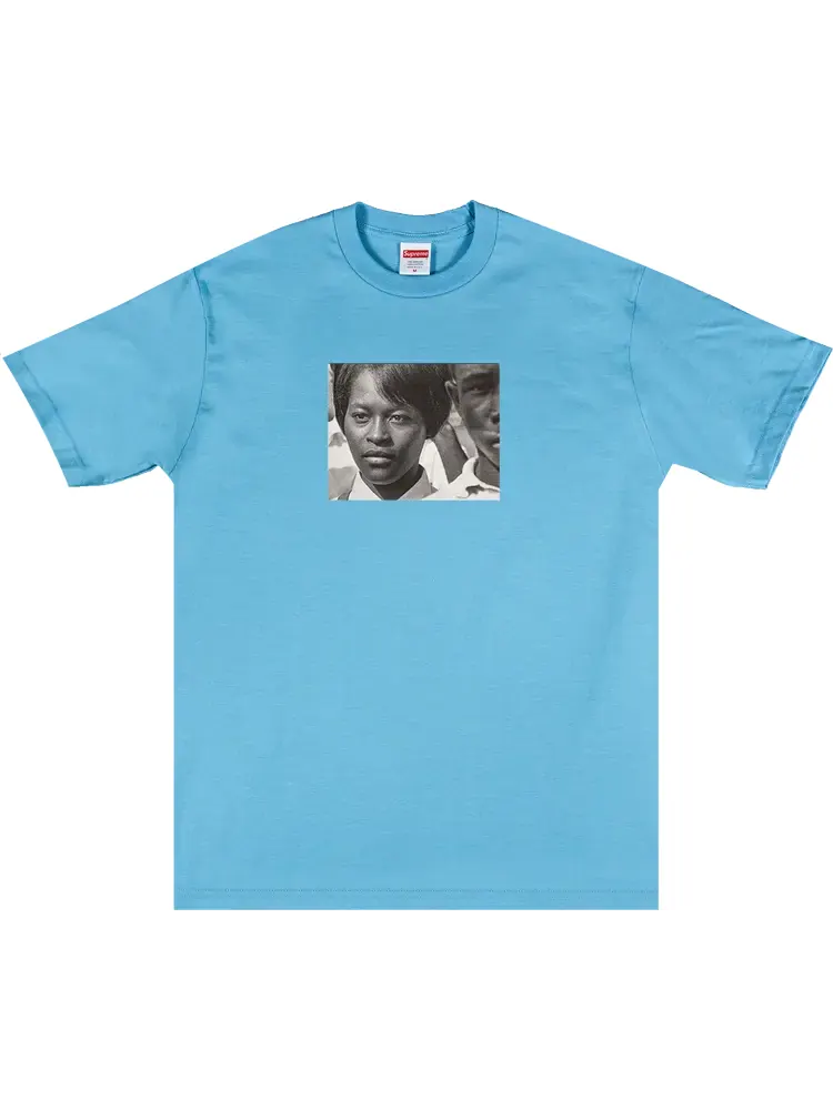 Футболка Supreme Mississippi Tee 'Light Slate' — изображение 1 из 1, синий