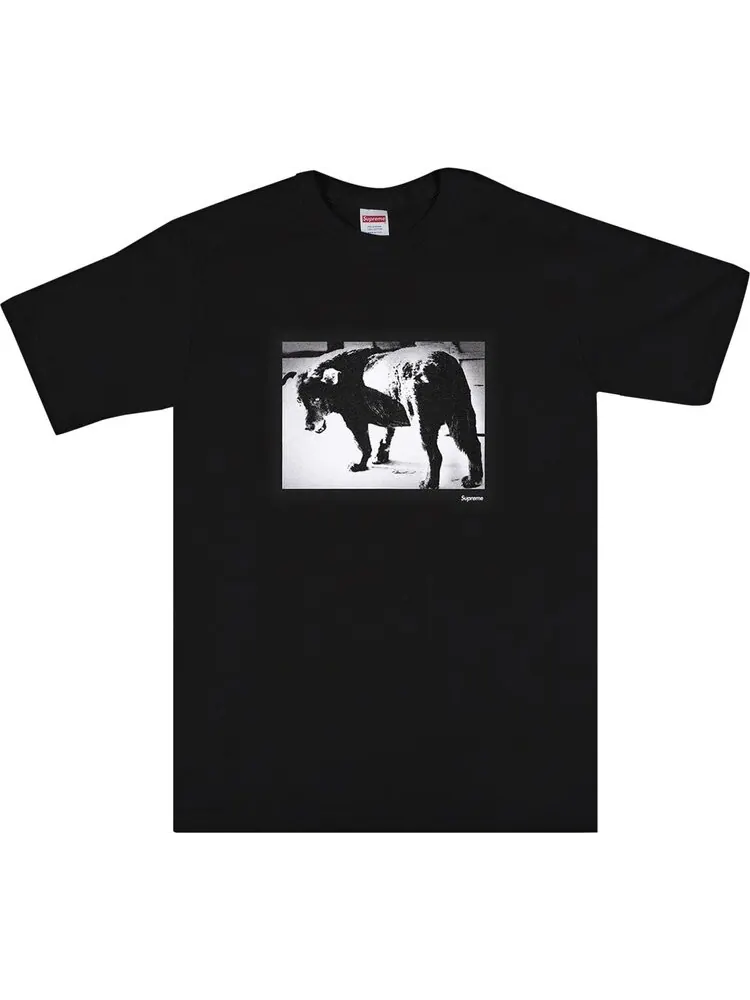 Футболка Supreme Daid_ Moriyama Dog Tee 'Black' — изображение 1 из 2, черный