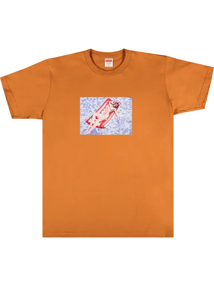 Футболка Supreme Float Tee 'Burnt Orange' — изображение 1 из 1, оранжевый