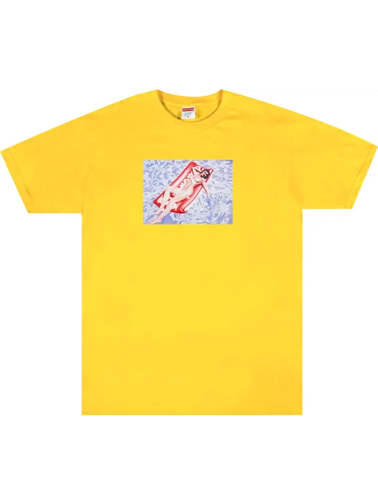 Футболка Supreme Float Tee 'Yellow' — изображение 1 из 1, желтый