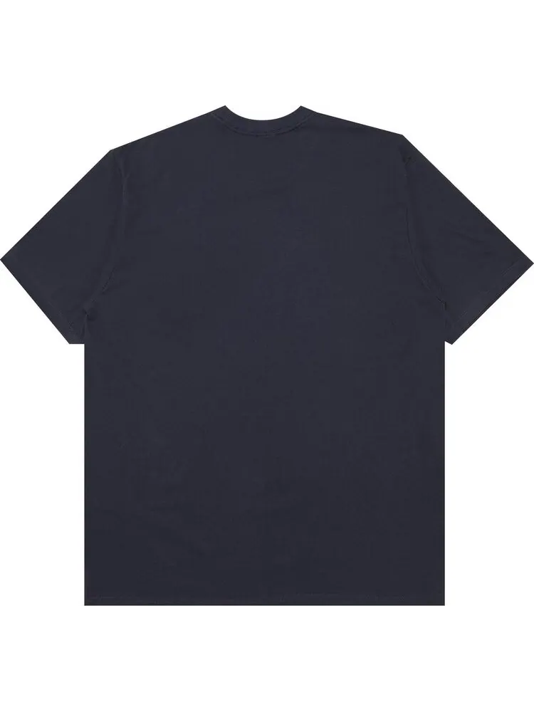 Футболка Supreme Handstyle Tee 'Navy' — изображение 2 из 3, синий