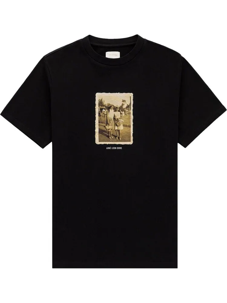 Футболка Aimé Leon Dore Spring Photo 'Jet Black' — изображение 1 из 1, черный